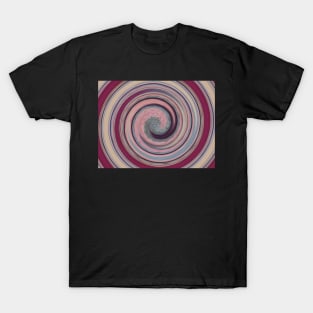 modern bright and vibrant modern swirls T-Shirt